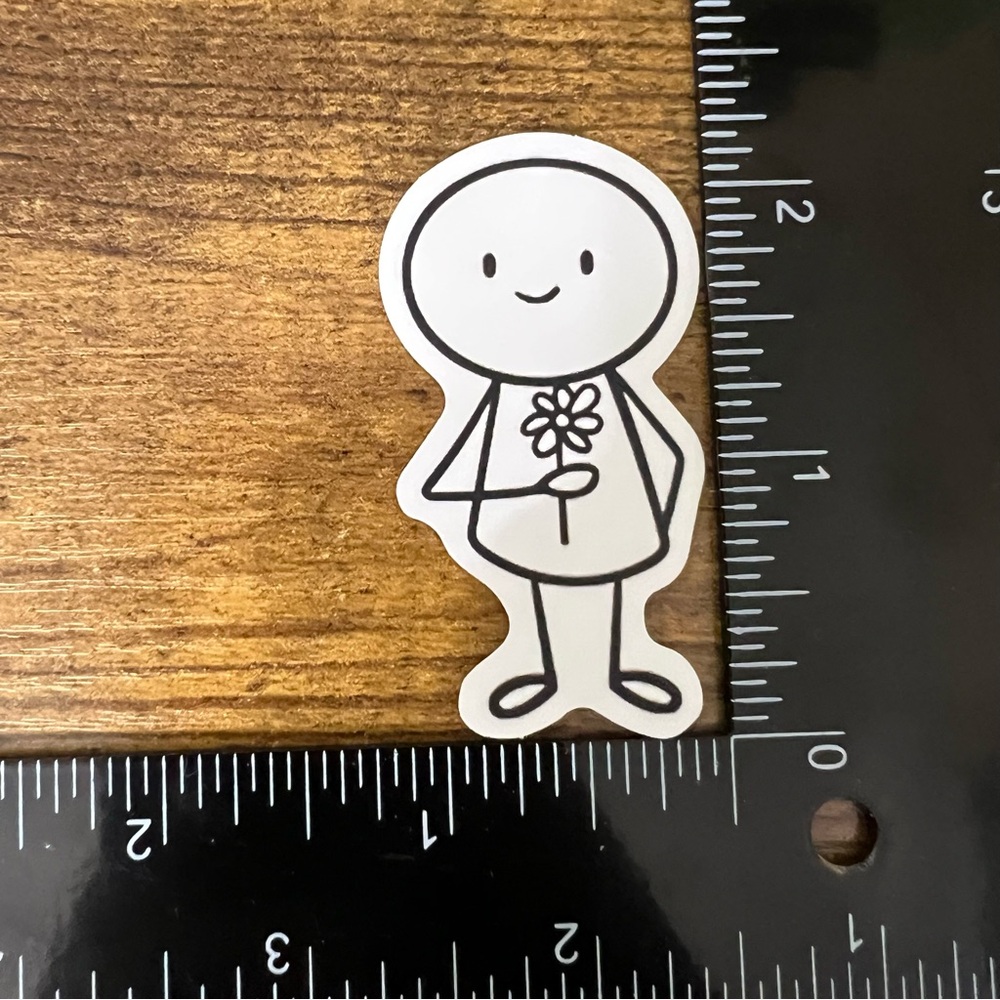 66pc Stick Figure Cartoon Sticker Set - Picture 11 of 13